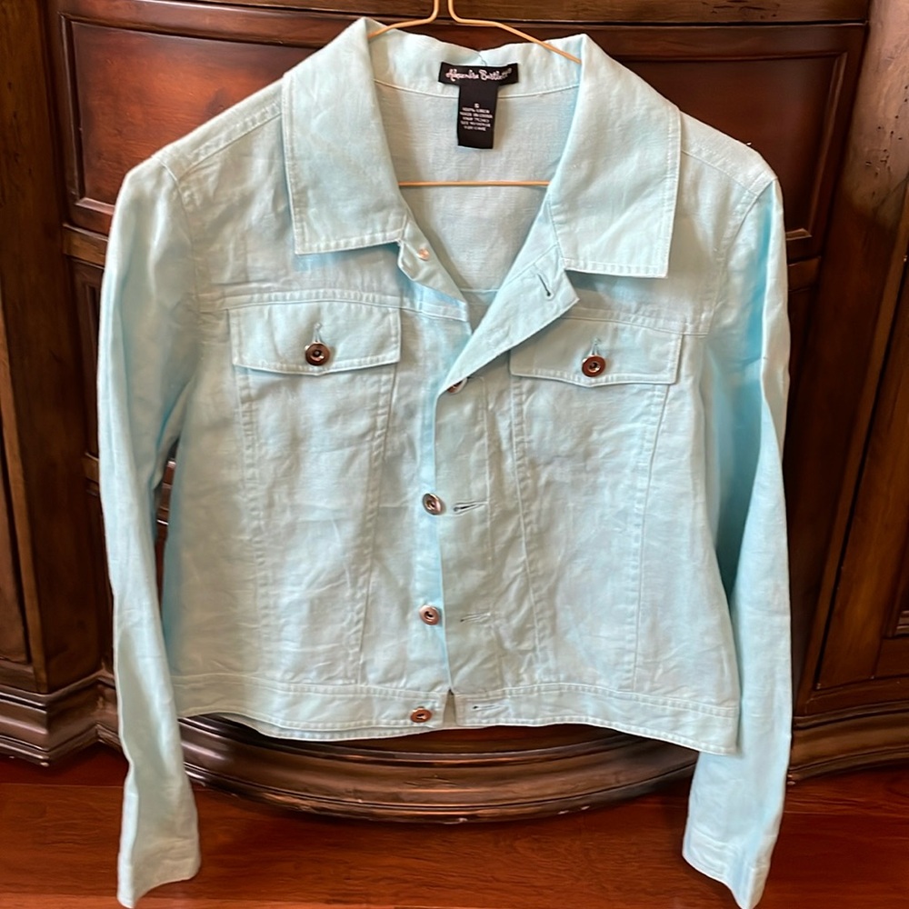Linen jacket size small